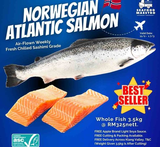 Tasmanian Salmon – Seafood Maestro Malaysia